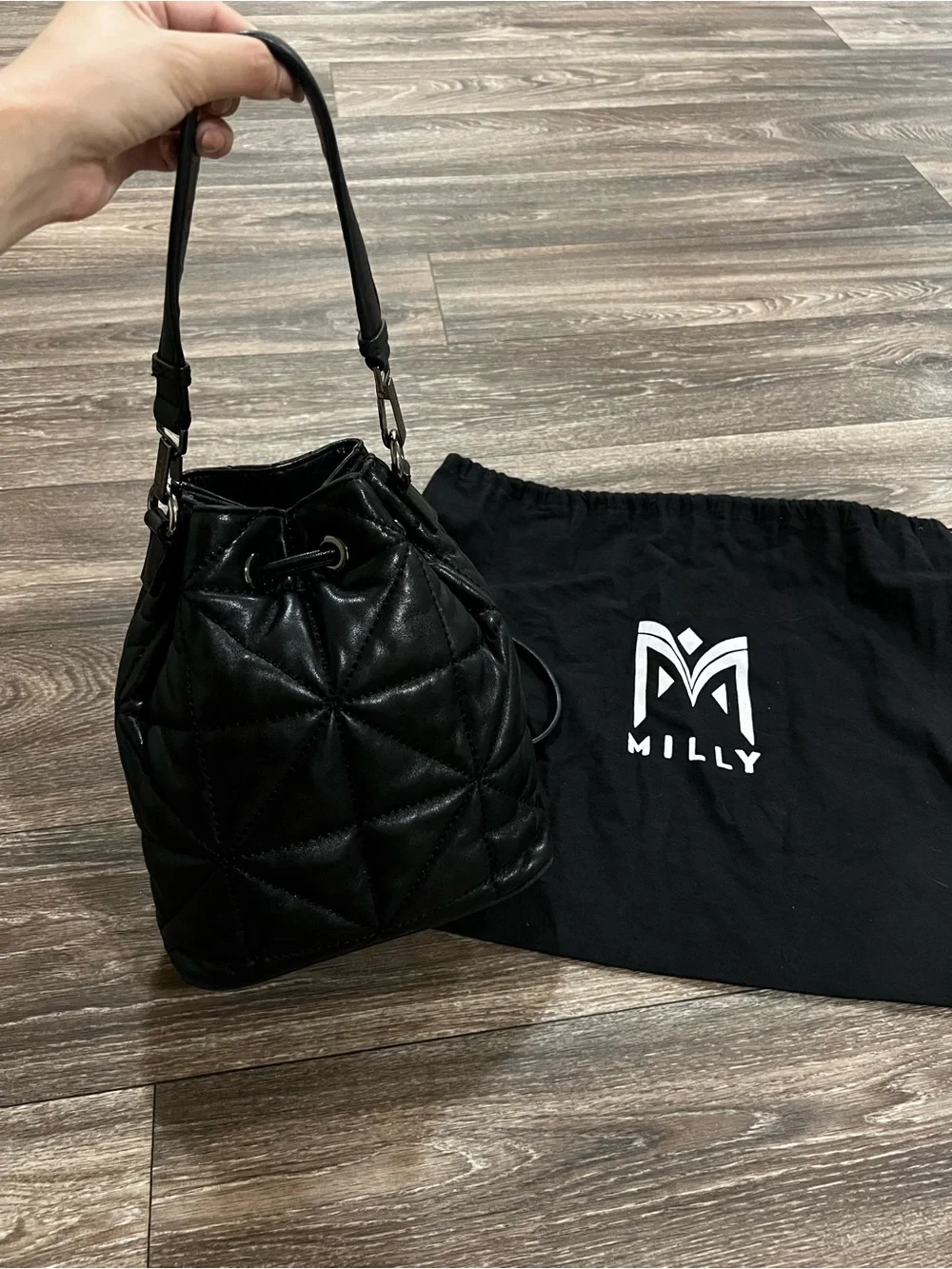 Milly quilted leather